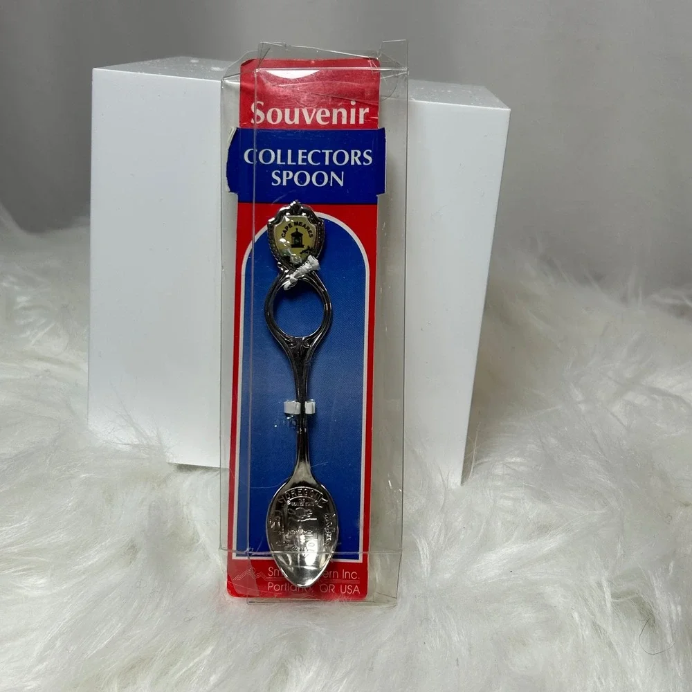 Cape Meares Oregon Souvenir Collectors Spoon Smith Western Portland